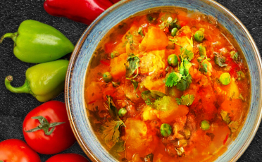 Green Peas & Potato Curry